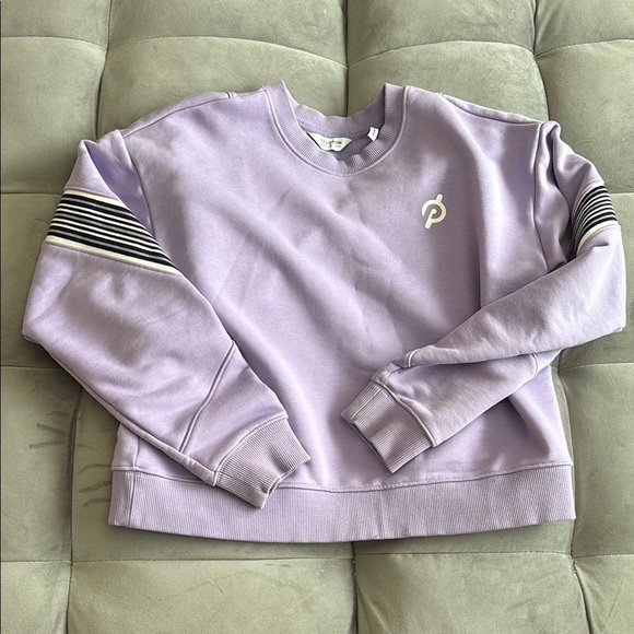 Peloton Lavender Crewneck Sweater size small - Picture 1 of 7